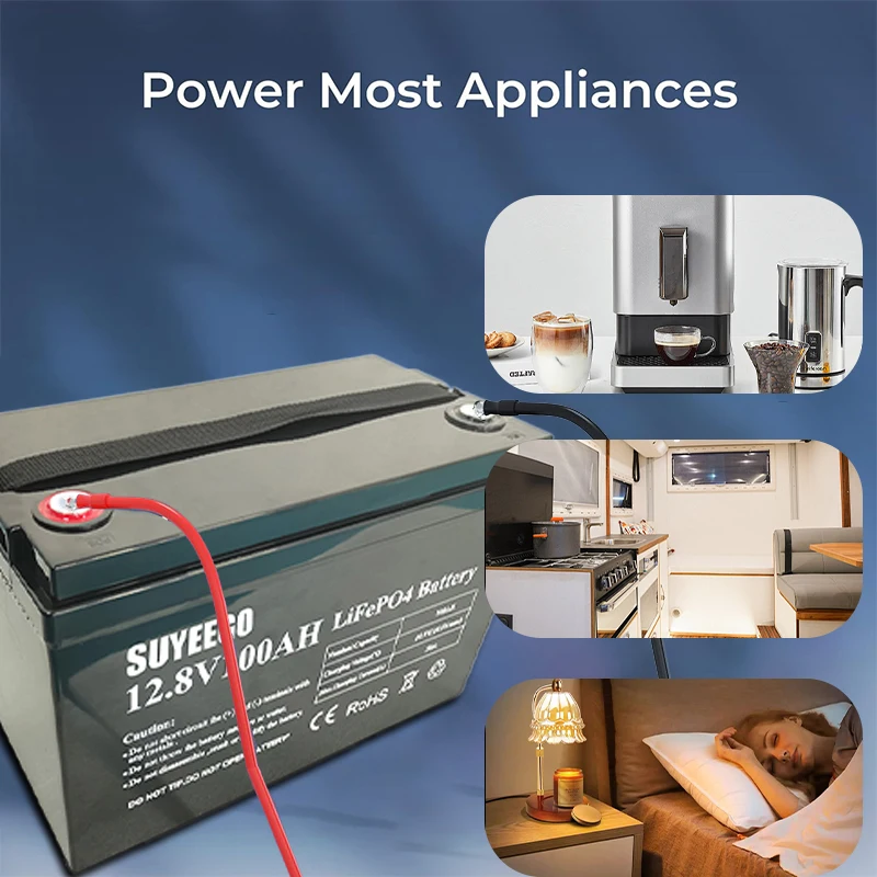 SUYEEGO Factory LiFePO4 Battery 12V 150AH Deep Cycle Lithium Ion Battery