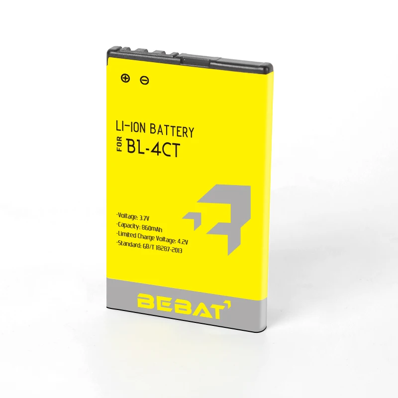 3,7 V 800 мА/ч, 860 мА/ч, 900 мА/ч, BL-4CT литий-ионная аккумуляторная батарея для Nokia 2720 5310 5630 7230 6700 7212C батарея