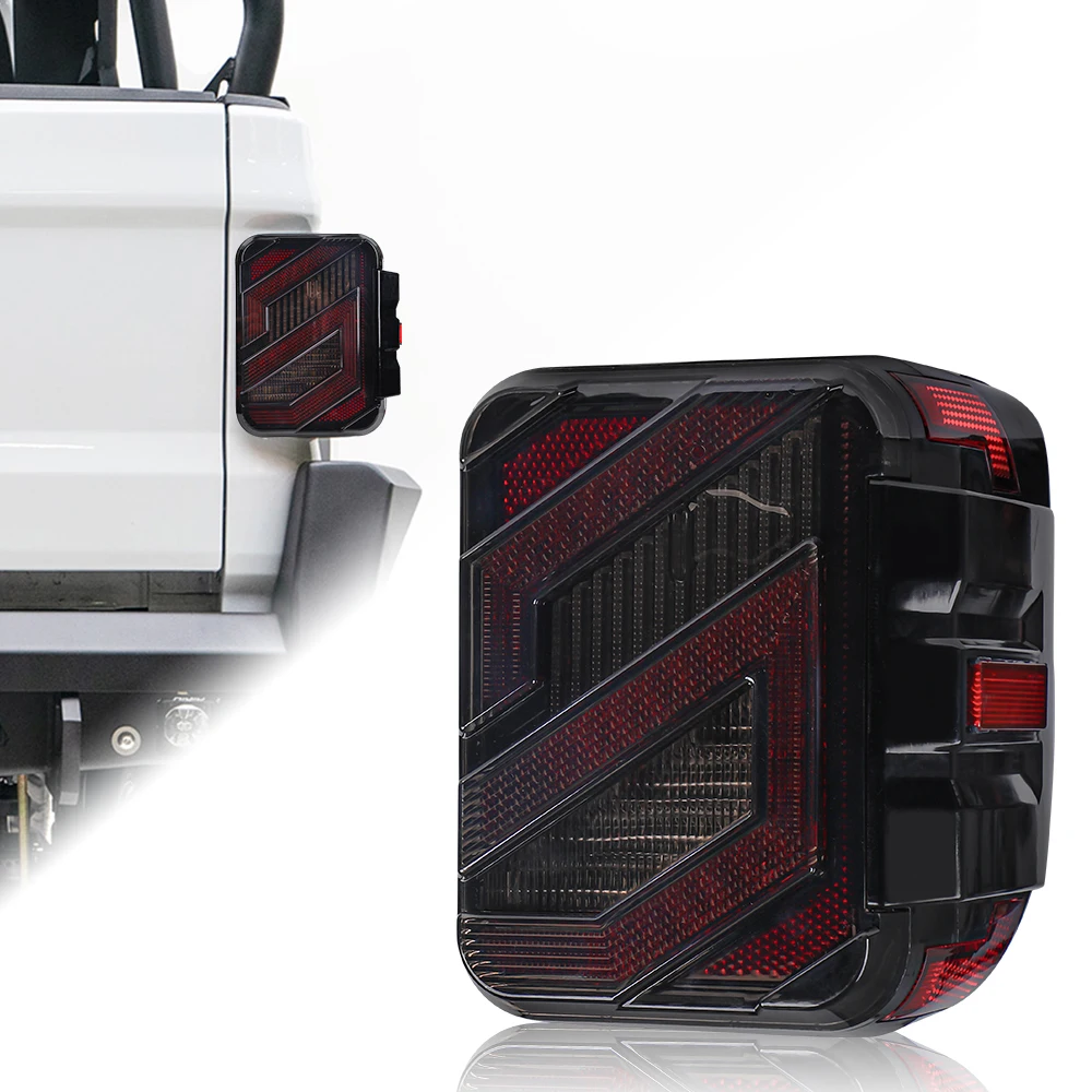 Other Parts Accessories Clear Smoke Cover 30W Led Tail Lights Truck Trailer Tail Lights For  Jeep Gladiator Jt