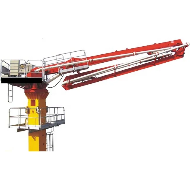HG38A anchored type concrete placing boom, concrete boom placer
