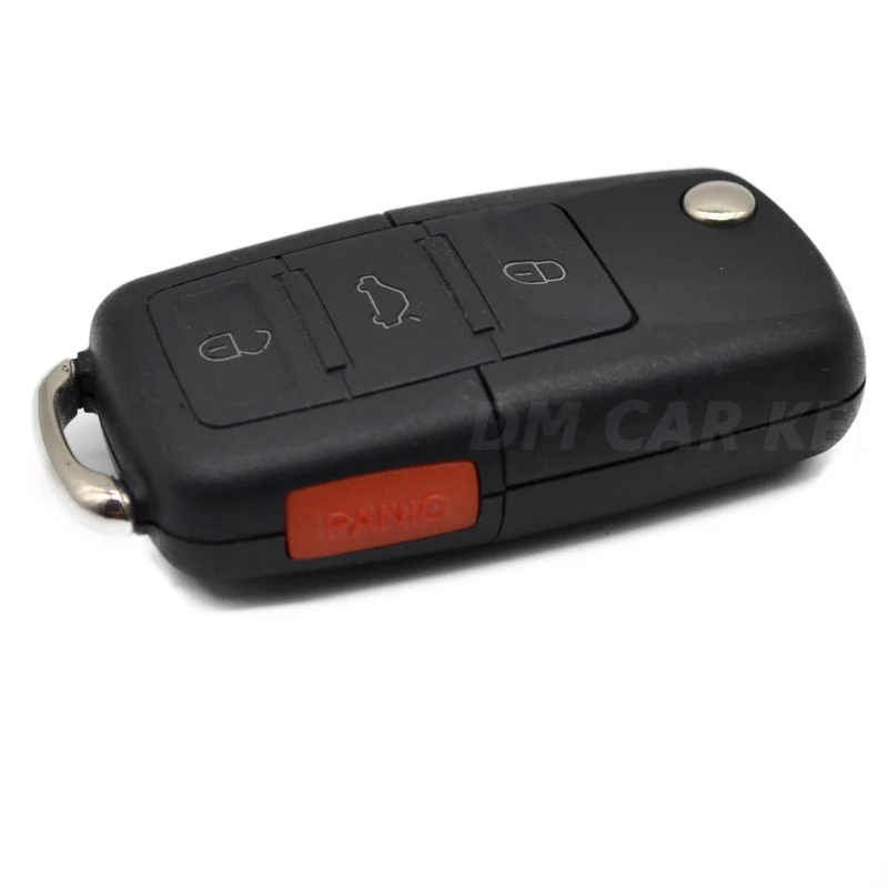 Folding remote car key shell Hosing Cover 2/3/4buttons for VW Volkswagen Passat Polo Jetta Touran Bora Golf Sharan flip key repl