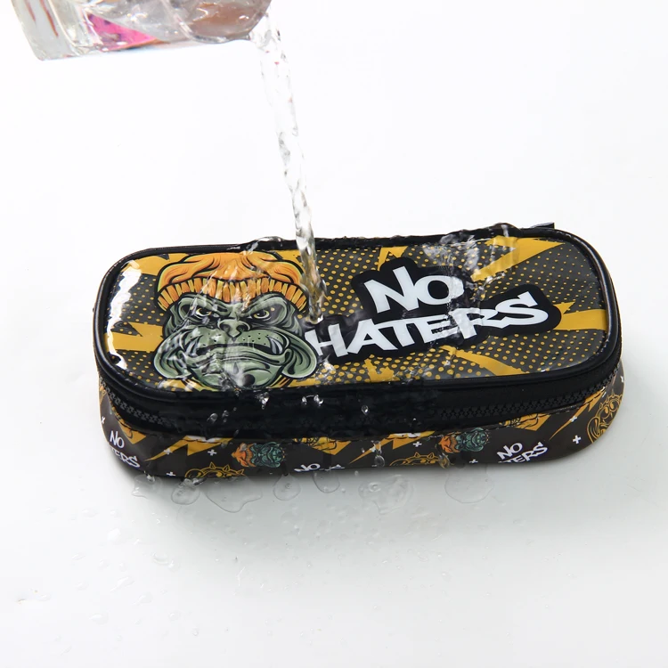 Wholesale School Stationary Waterproof Cute Kawaii Kids Pencil Case Pouch Estuche Para Lapices Custom Pencils Pencil Bag