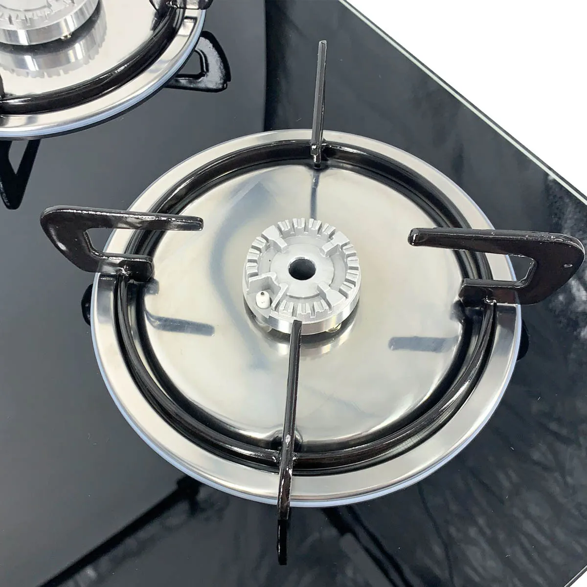 LPG/NG 30 in 5 Burners Gas Stainless Steel Convertible Black Propane Cooktops Stove for Kitchen