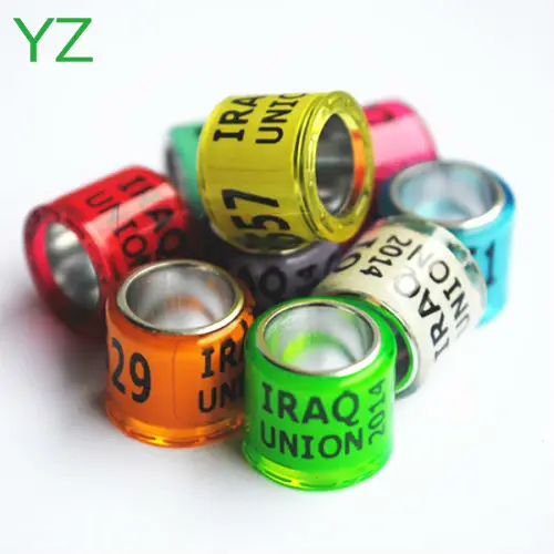 2025 Manufacture-Direct  Top Quality   Europe Dubai Racing Pigeon Club Ring Customized ring