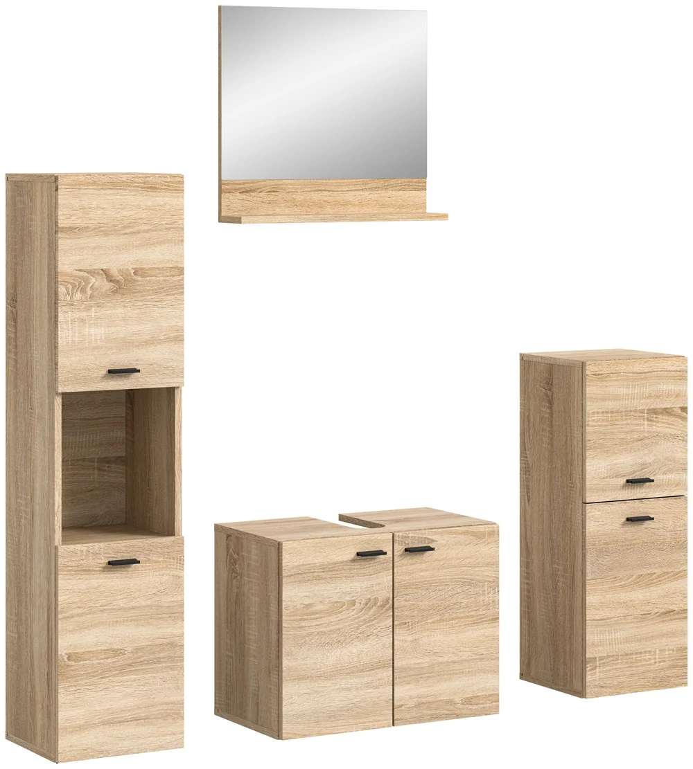 Bathroom Furniture Vanity Cabinet Sink German Design Single X4XB6B03