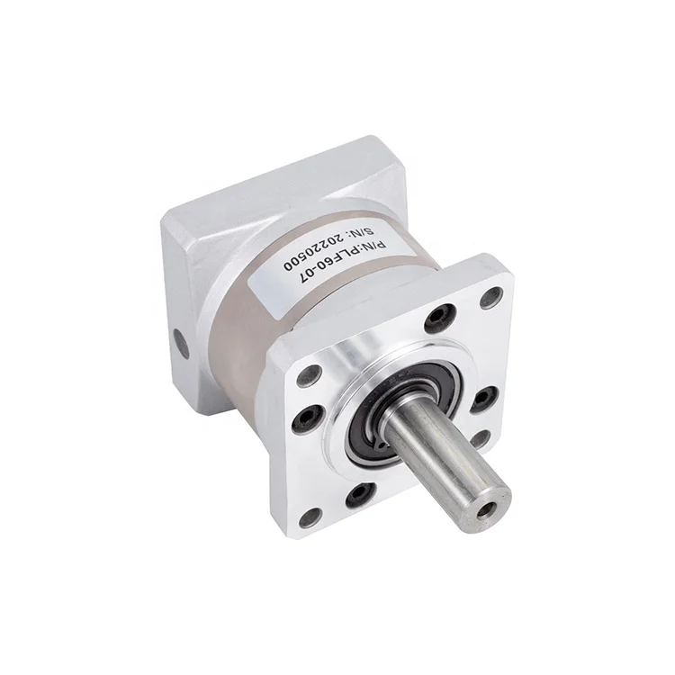 60mm Square Output Flangle Precision Planetary Speed Reducer Low Backlash Gearbox with Servo Motor
