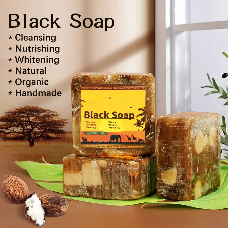 High quality custom private label custom weight african black soap