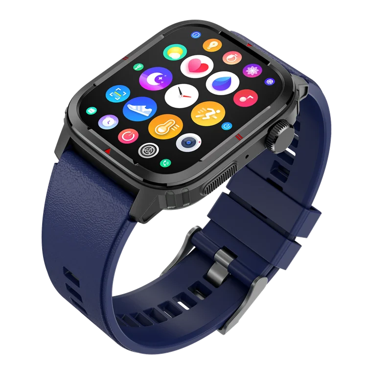 2022 Best Montre Smart Watch Q25 Ce Rohs 1.7 Inch Camera Control Real Time Temperature Sport Waterproof Smartwatch