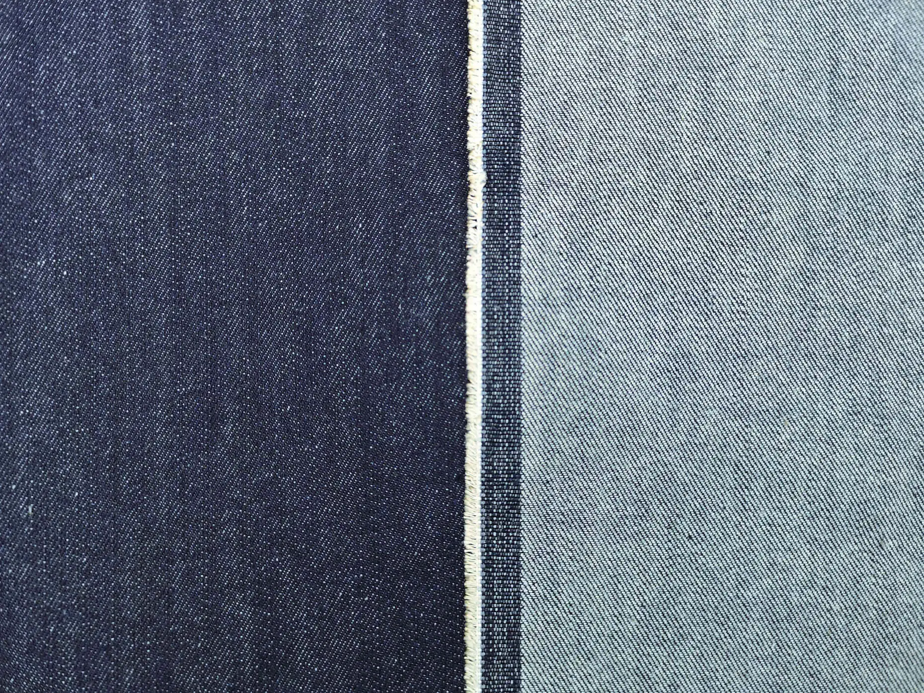 718 High quality cotton polyester viscose warp slub denim fabric for jeans wholesale