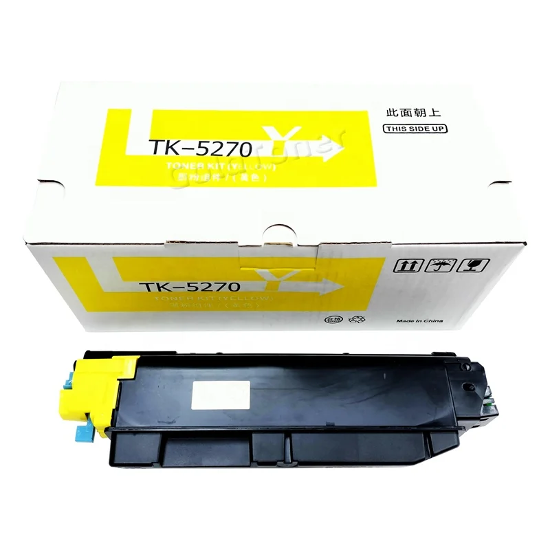 Good Quality TK-5270 TK-5277 Color Toner Cartridge With Chip For Kyocera ECOSYS P6230cdn M6630cidn Copier Toner TK5270 TK5277
