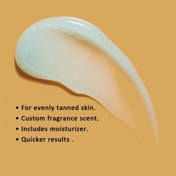 Hot Selling Tingle Tanning Cream Supplier Gold Tanning Cream Tanning Cream Dark