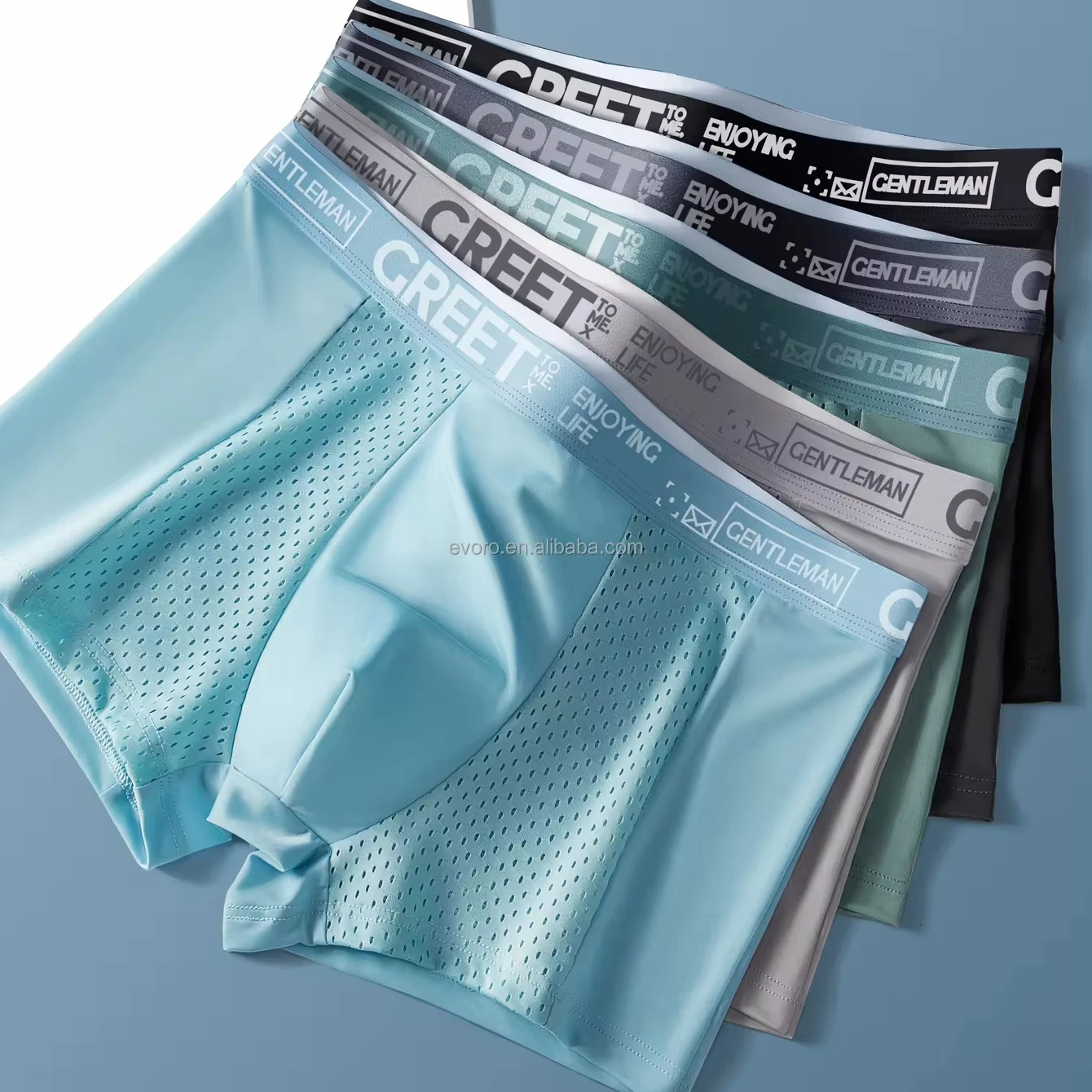 Мужские трусы-боксеры из микрофибры