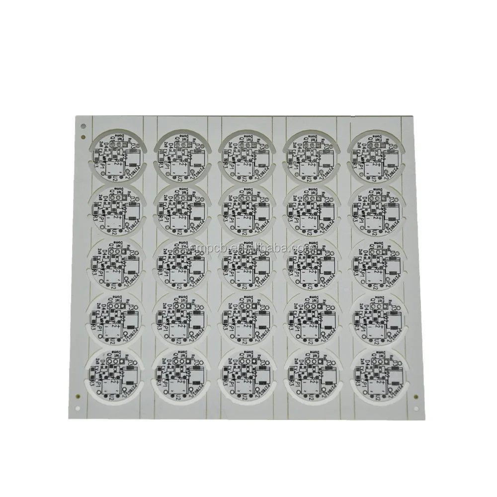 Белая паяльная маска SMD, алюминиевая печатная плата для светодиодной лампы, производитель shenzhen