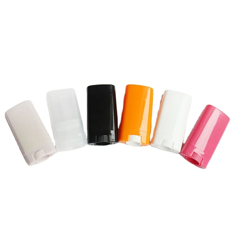 Custom empty 15ml deodorant stick container bottle tube packaging  friendly deodorant stick bottle