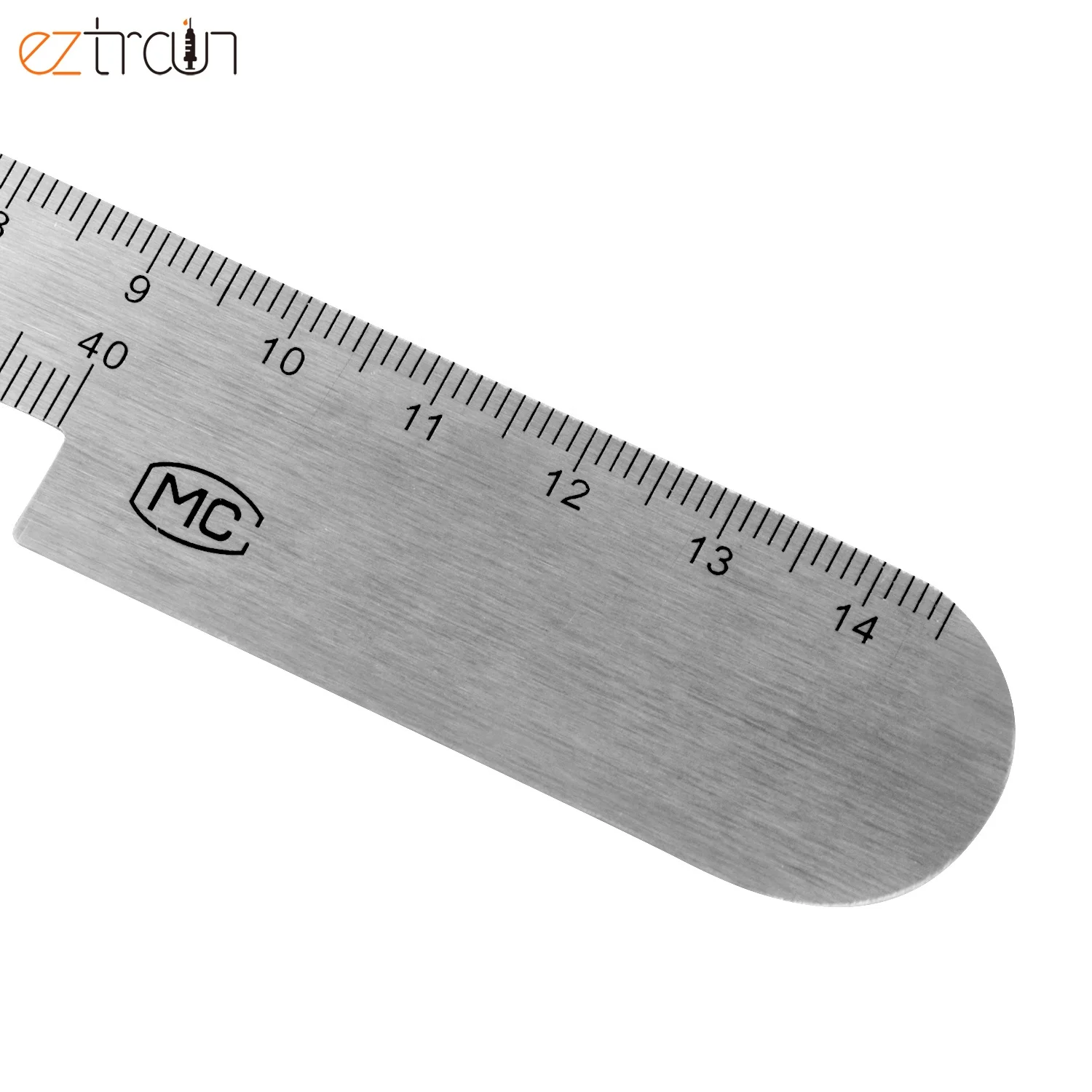 Stainless Steel Ophthalmology Eye Ruler Occluder Optical Pupil Distance Ruler PD Ruler Pupil Distance Meter