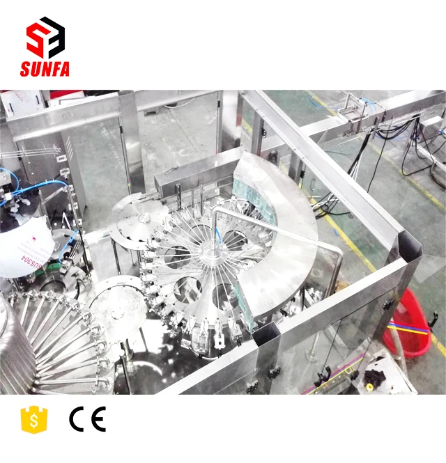 Automatic Rotary 5000BPH Water Filling Machine For 200 - 2000 ML Bottles From Chinese Factory
