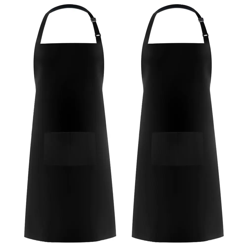 Wholesale Custom Logo Women Aprons For Cooking Modern Waterproof Adult Cooking Chef Kitchen Aprons