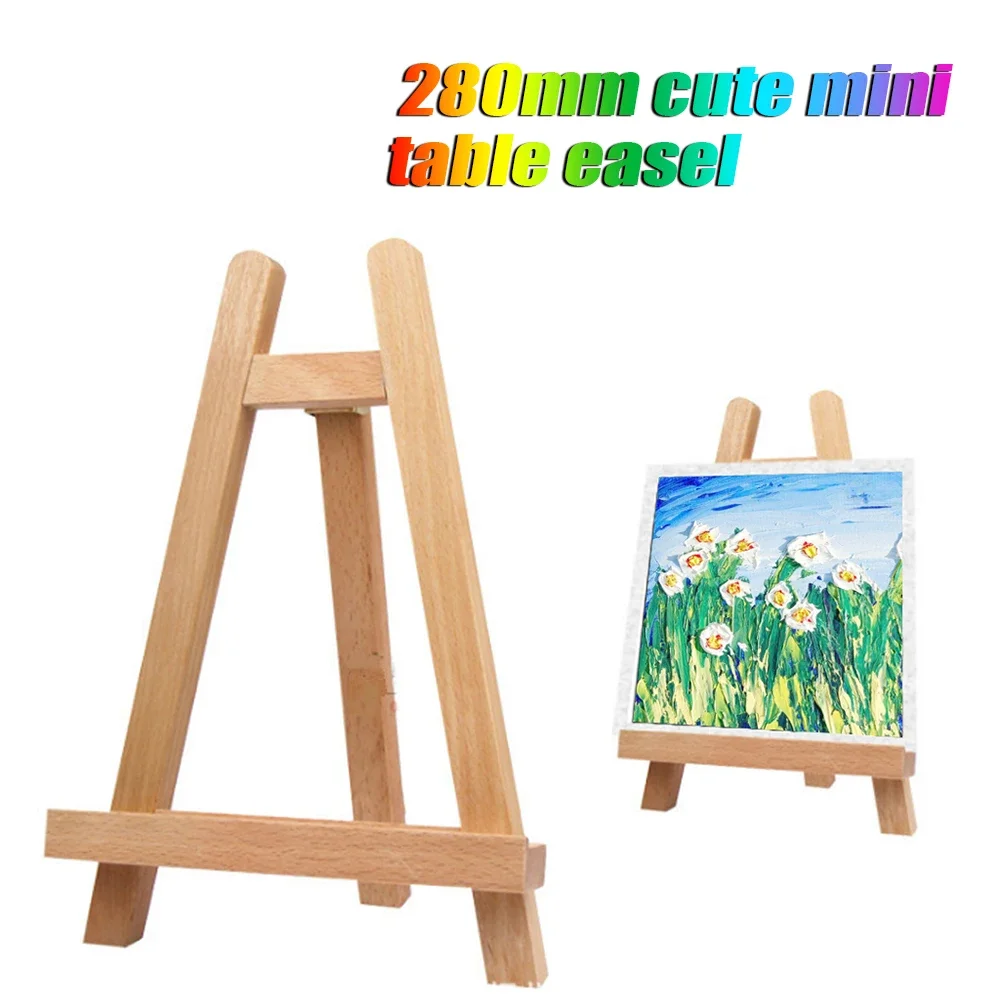 Art supplier Drawing Painting Artwork Display Wooden Easel wooden painting easel mini canvas and easel set