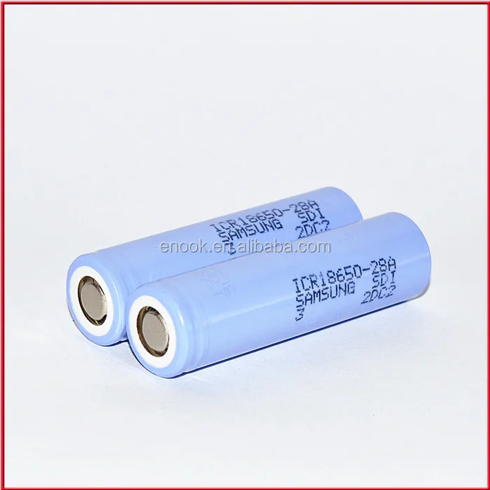 Genuine lithium ion battery cell ICR18650 battery 3.7v 18650 2800mah series for sam 18650 28A