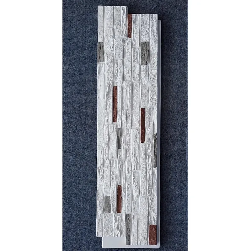 polyurethane artificial stone waterproof fireproof natural and realistic texture veneer material exterior pu stone wall panels