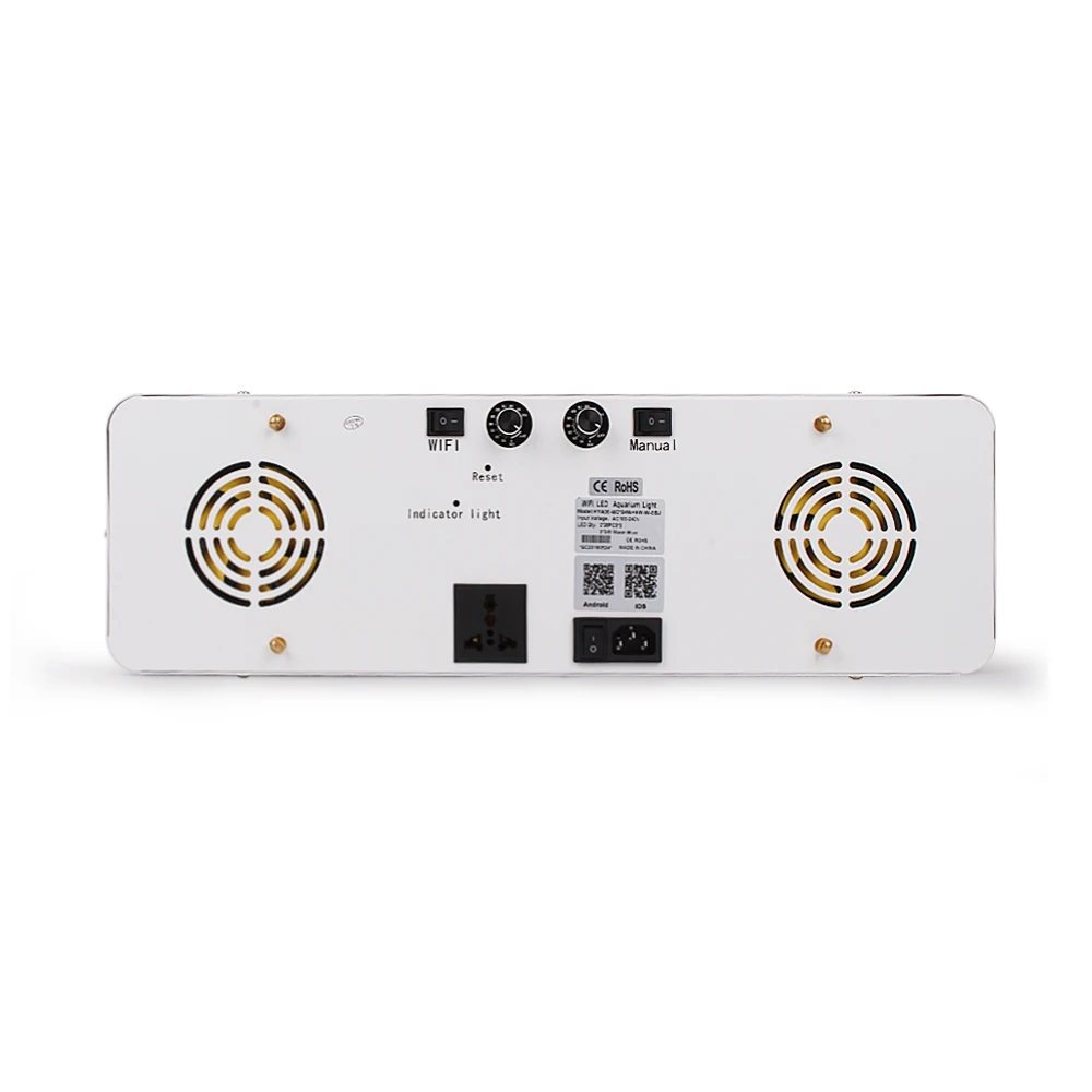 New arrival intelligent WIFI control 165W aquarium light for coral reef