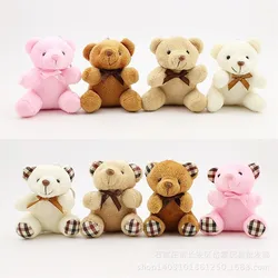 Wholesale small size plush toy pendant stuffed plush animal teddy bear doll key chain gift toy