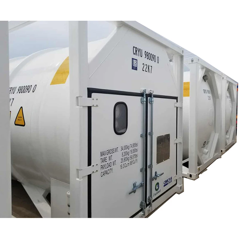 T75 ISO Tank Container 21000 Liters UN Portable Tank( LNG LOX LIN LAR)