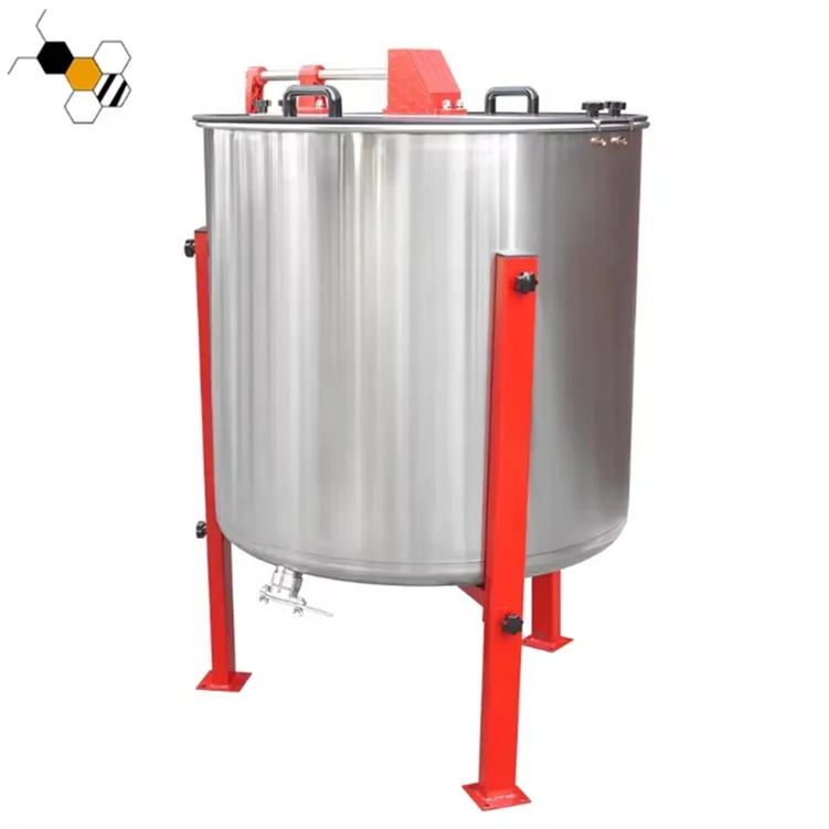 Manual Extraction Honey Reversible electric honey extractor 8 frame honey shake machine with CE certification