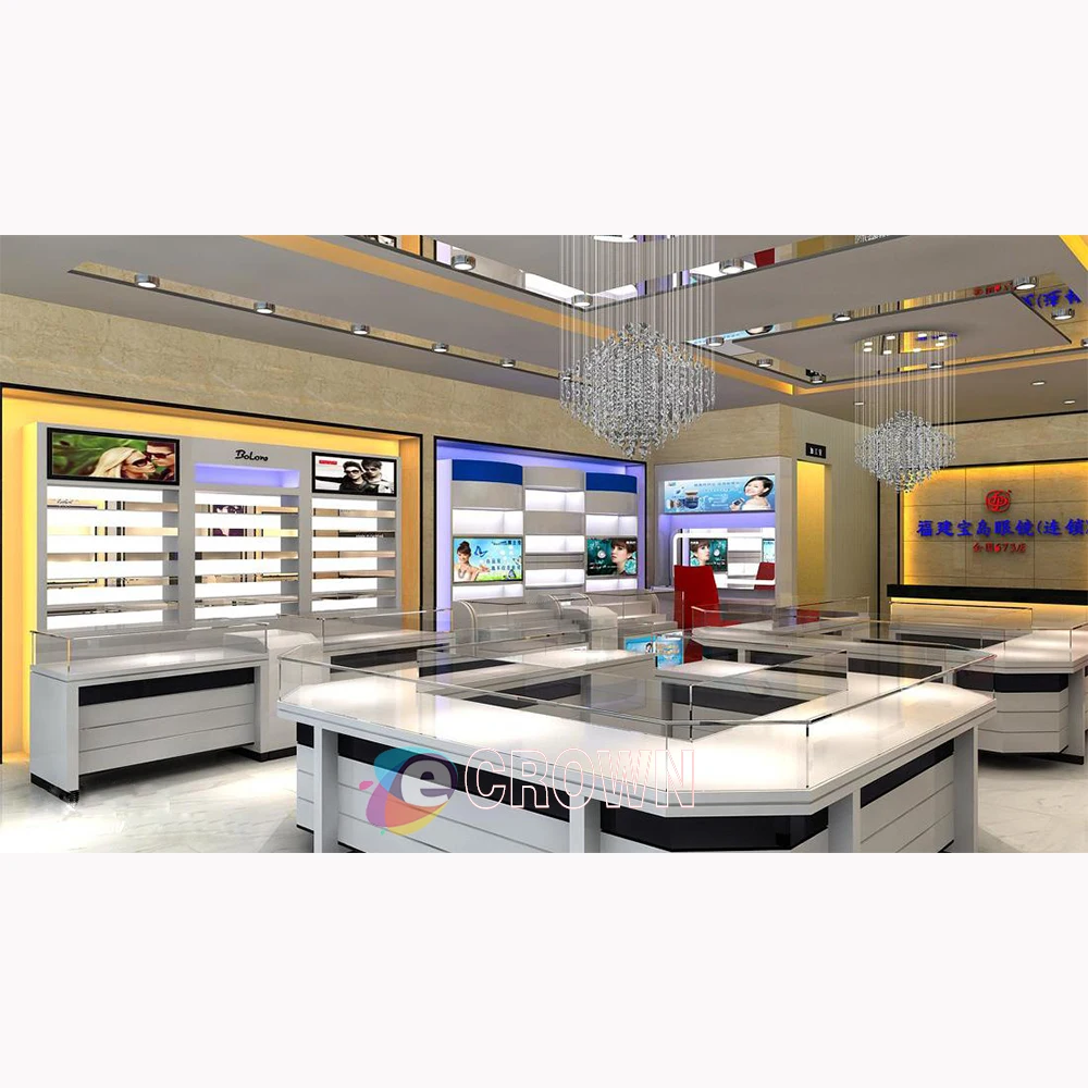 Modern Eyecare Luxury Shop King Queen Optical ODM