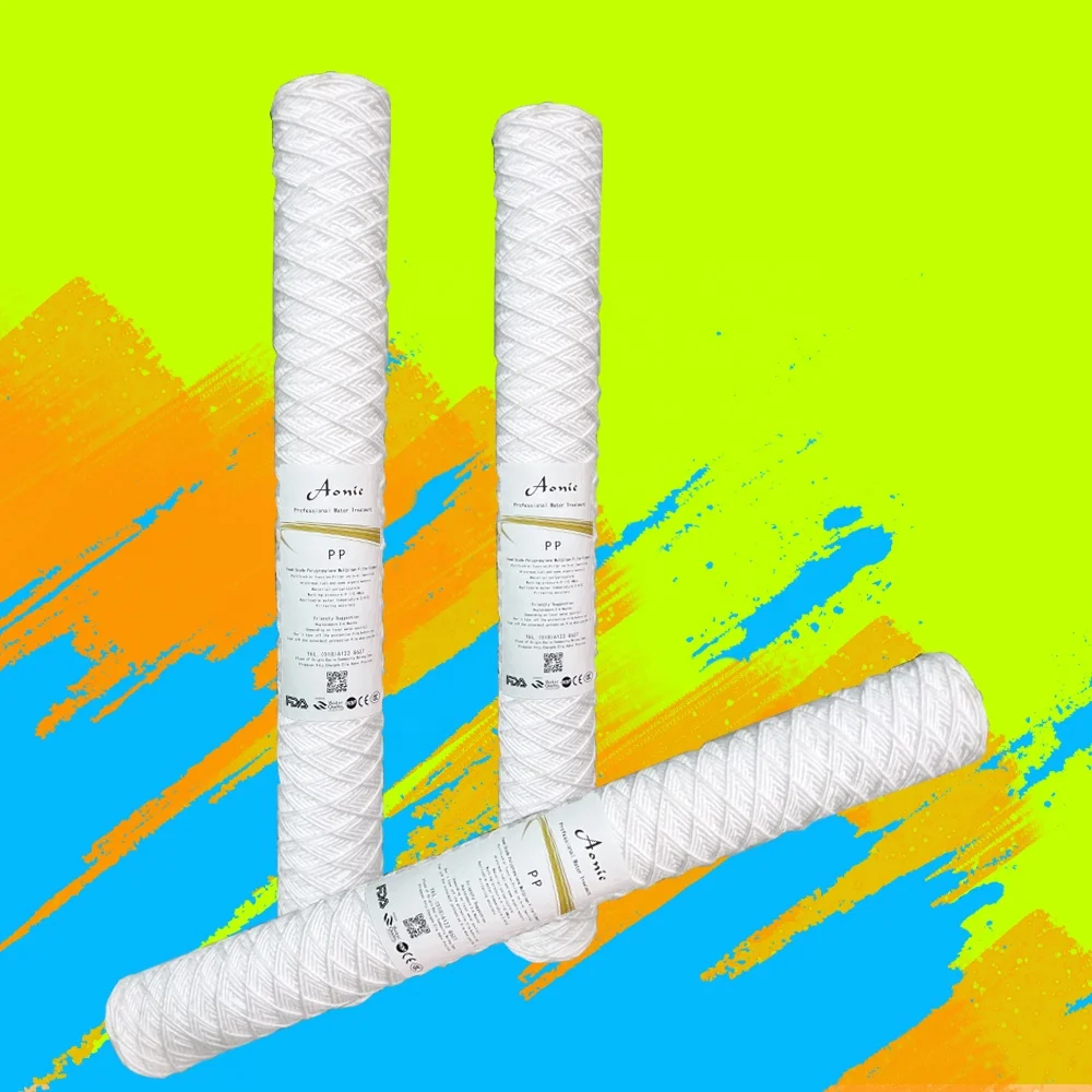 use for water filter polypropylene | propathene sediment PP Wire wound filter element
