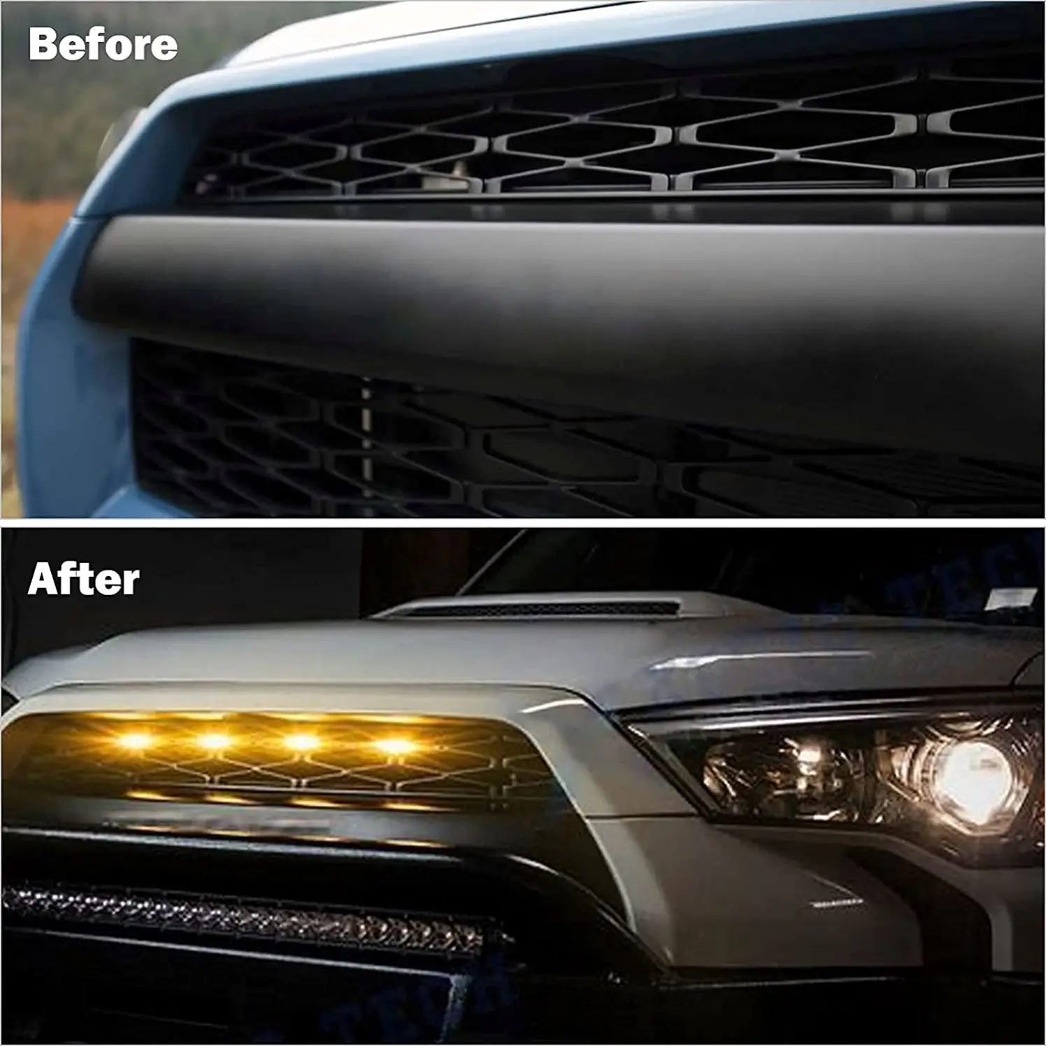 2014-2021 Hot Sale 4x4 auto tuning accessories  4 light Raptor Lights For Toyota 4Runner