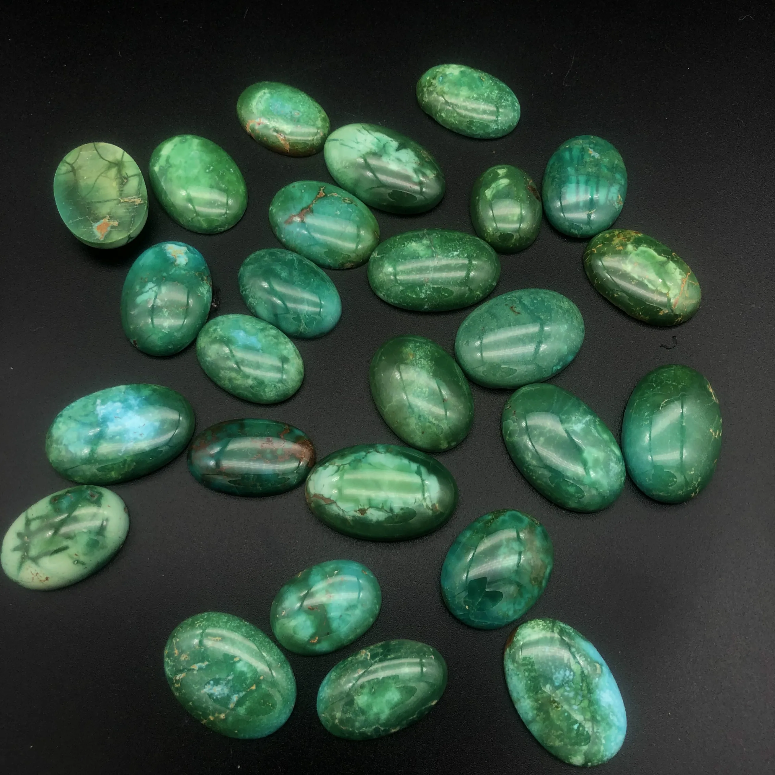 Natural turquoise free fire diamond turquoise jewelry making