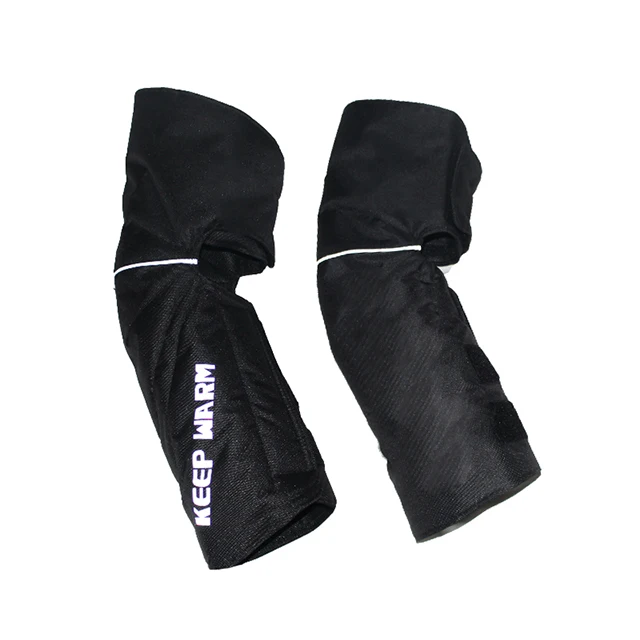
Wholesale Winter Skiing Black Elastic Non-slip Warm Knee Pads 