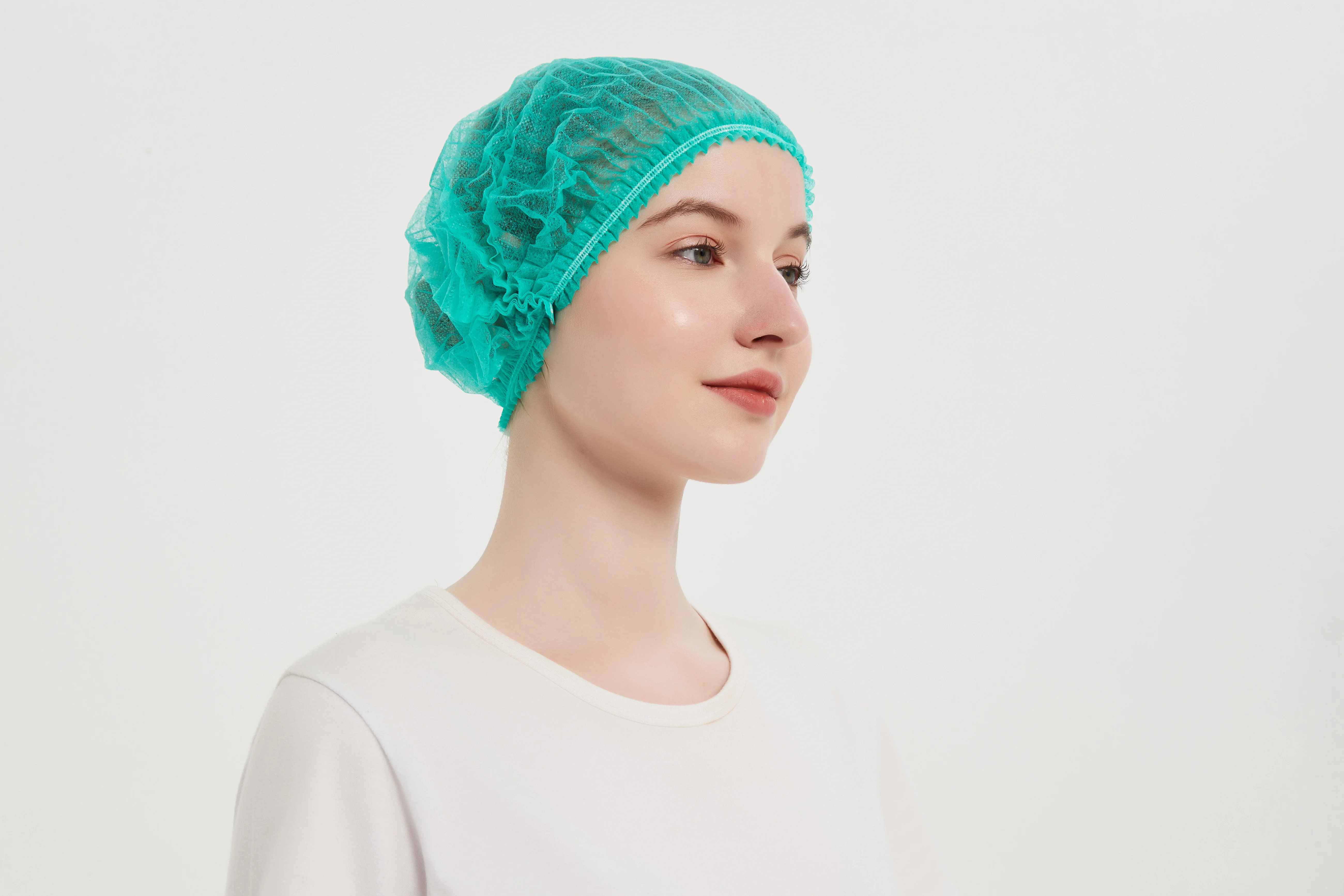 Hot sales disposable pp Nonwoven Mob Caps