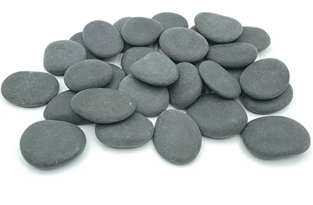 Камни для рисования, речные камни оптом, гладкие и плоские непористые камни размером 2-3 дюйма для рисования малышей, художников, цветочный горшок