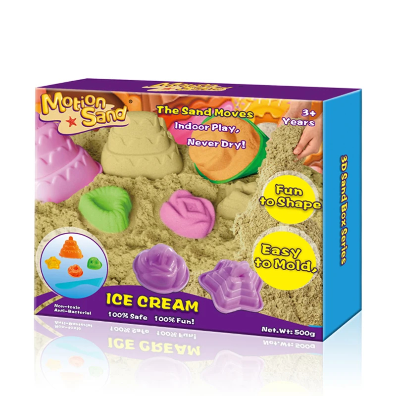 Summer Hot Product Kids Diy Toy Gift Colorful Magic Modeling Play Sand Toys For Kids