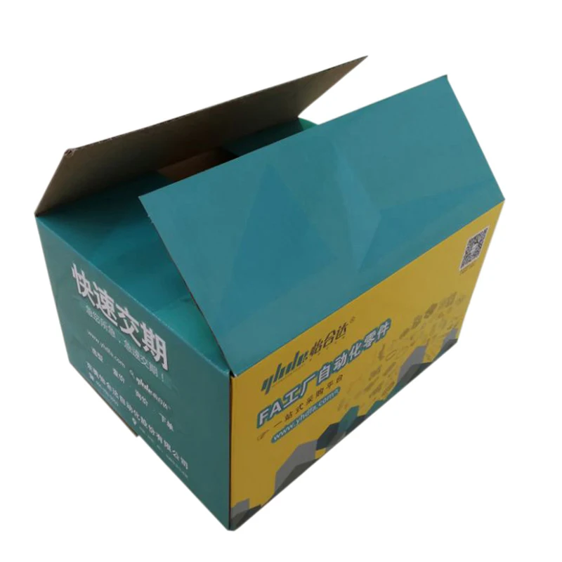 
Customized printed live chicken cardboard shipping box 