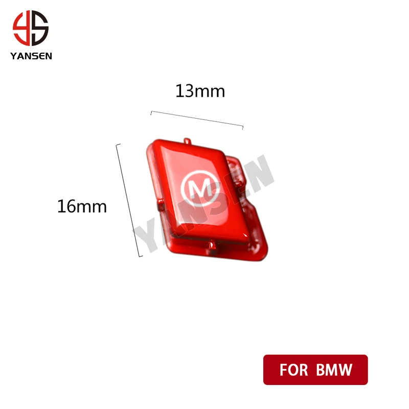 Car Steering Wheel M mode Switch Button Cover for BMW 3 series M3 E90 E92 E93 2007-2013