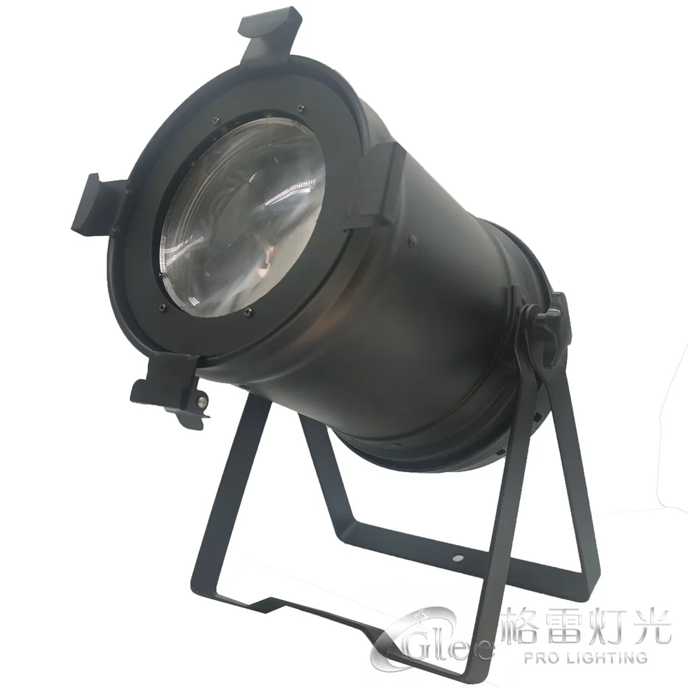 GLEE Stage Theater Auto Motorized Zoom 200W RGBW RGBA COB LED par can par64 light