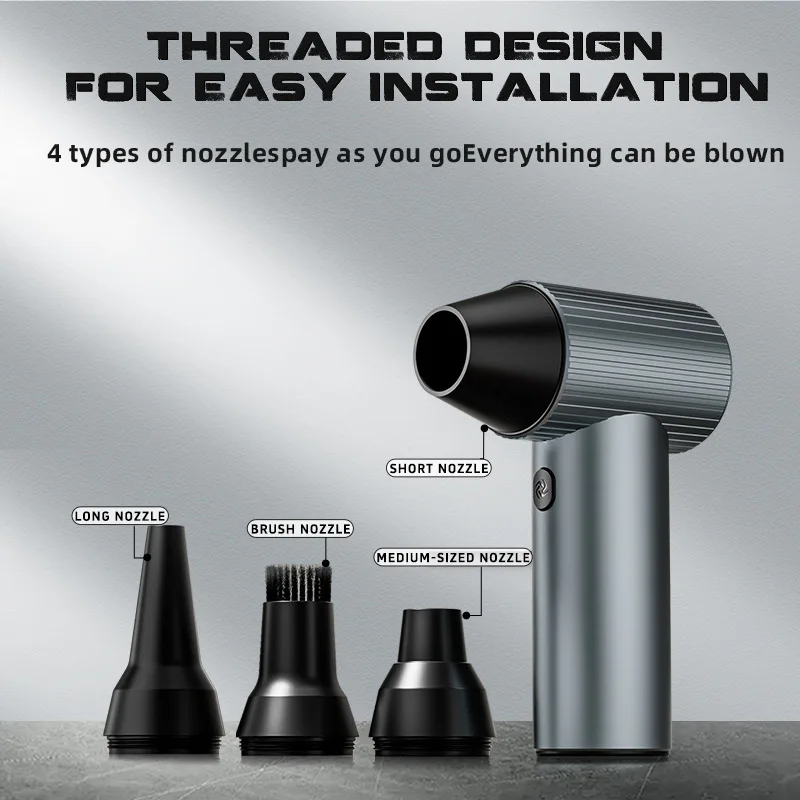 X7 Tiktok Rechargeable Mini Turbo Jet Fan Turbo Violent Fan 130000 RPM Powerful Blower High-Speed Duct Fan kica 2 massage gun