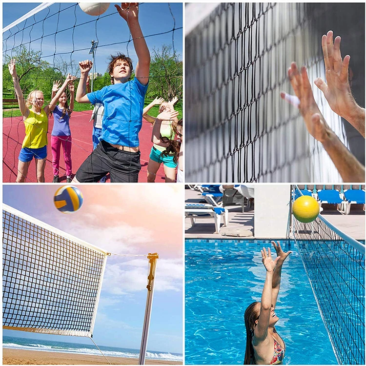 High quality outdoor backyard beach PE volleyball net for