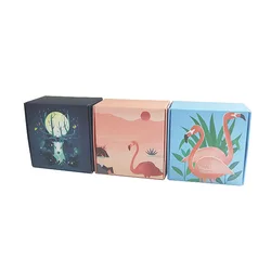 Custom high quality eco friendly food package cardstock paper cupcake boxes