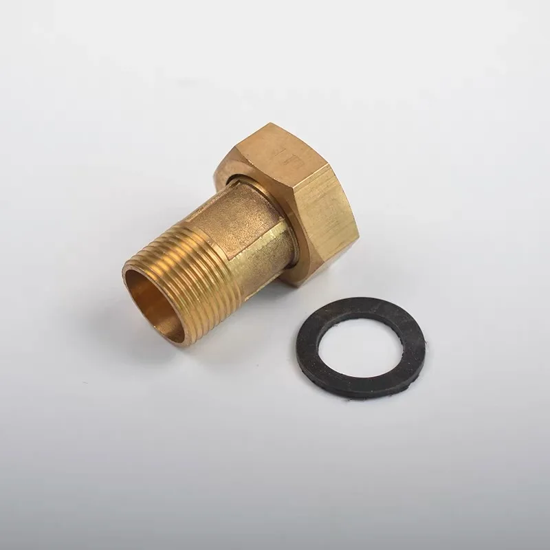 DN15 DN20 Wholesaler market brass water meter coupling connector
