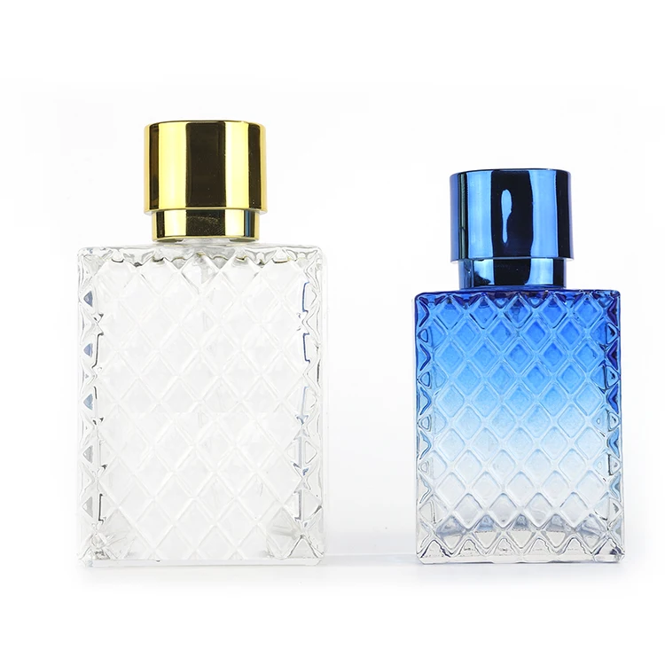 YJ-00555 50ml Refillable Custom Wholesale Glass Perfume Bottles Diffuser Bottles Luxury Glass