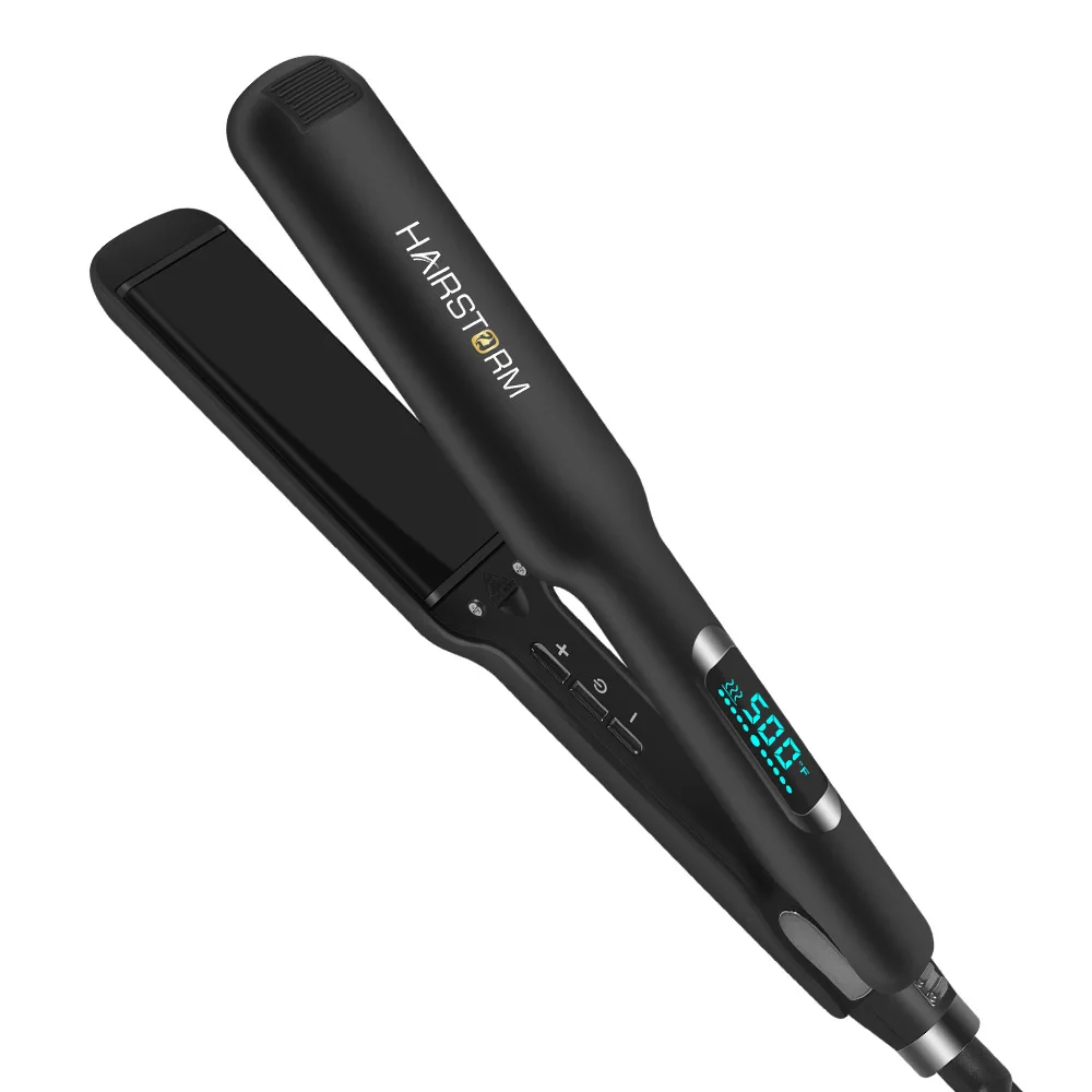 Профессиональный быстрый нагрев портативный нано-титановый утюжок для волос выпрямитель 480 градусов индивидуальная этикетка плоские утюги