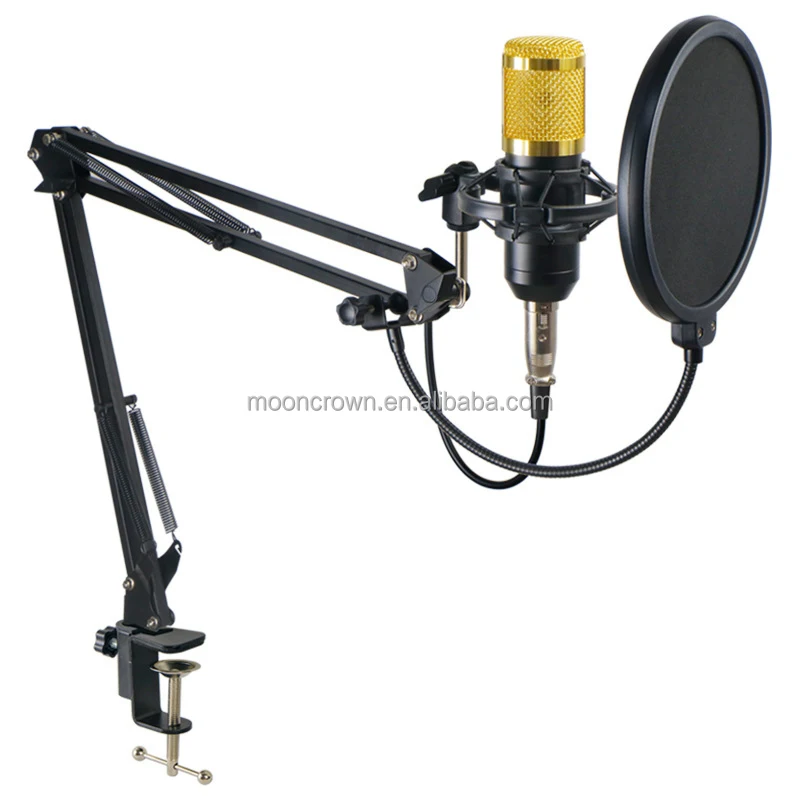 bm800 microphone Set USB V8 Plus Sound Card External Professional bm 800 studio recording micfone condenser mic for karaoke
