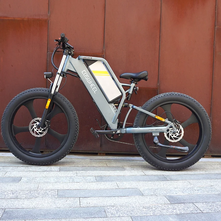 Новый легкий складной электрический велосипед COSWHEEL T26 48V 15Ah 25Ah 750W 1000W 1500W 26-дюймовый