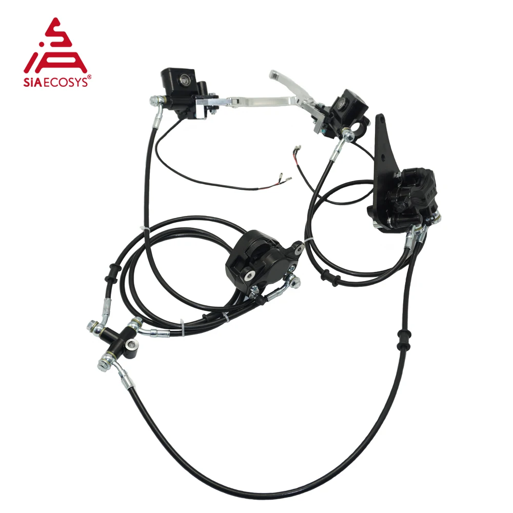 SiAECOSYS CBS Combination Braking System Rear Disc Brake Plates suitable for E-motorcycle