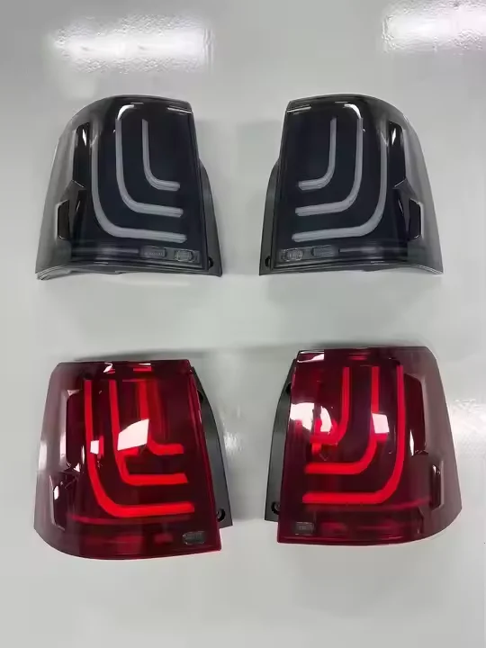 Rear Red And Black Taillights With Reversing Lights Smoke lamp For Land Rover 2010 Sport