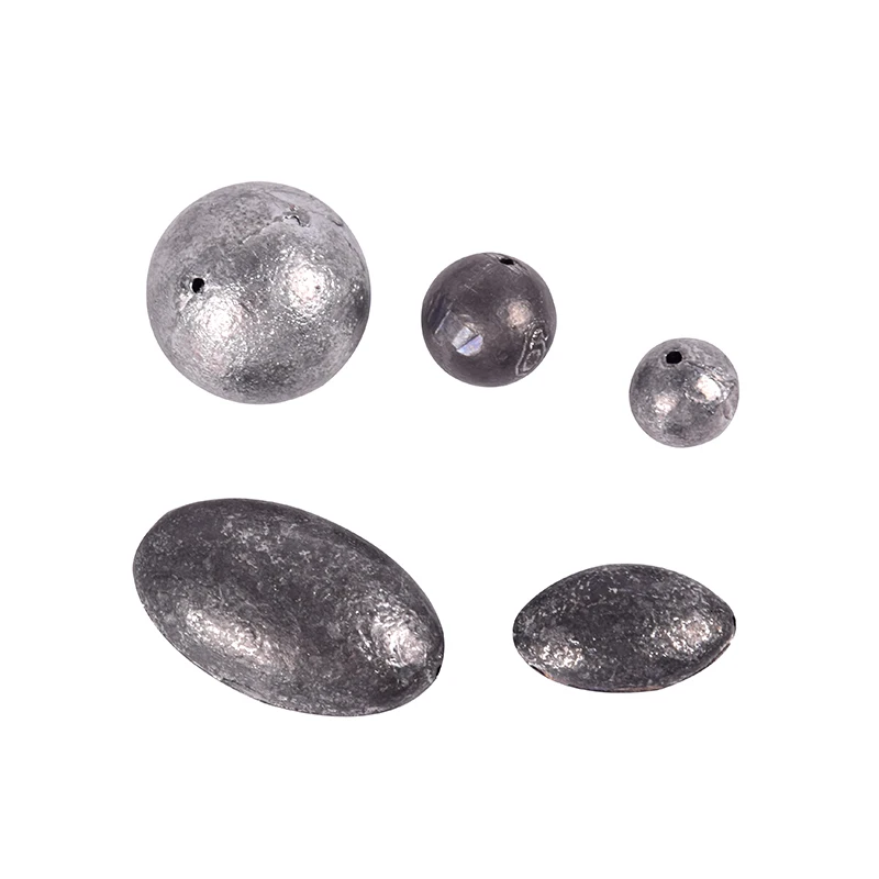 Different Size Metal Lead Sea Fishing Line Sinker Balance Components